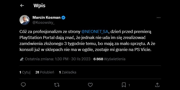 Niespodziewany upadek Neonetu. Firma ogłosiła upadłość. Co się stanie z zamówieniami klientów? [Aktualizacja] - ilustracja #1