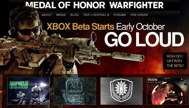 Medal of Honor: Warfighter – otwarte beta-testy trybu multiplayer tylko dla posiadaczy konsoli Xbox 360 - ilustracja #1