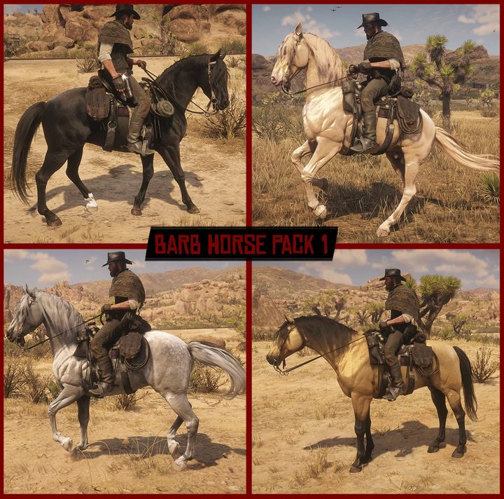 Nowe, realistyczne rasy koni w RDR2 dzięki tej modyfikacji - ilustracja #4
