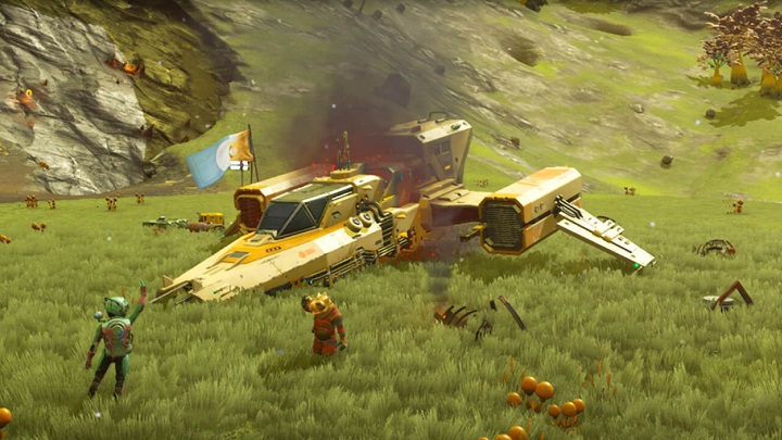 Spotkania z postaciami niezależnymi są znacznie ciekawsze po debiucie nowej aktualizacji. - No Man's Sky otrzymało gigantyczną aktualizację Beyond - wiadomość - 2019-08-15