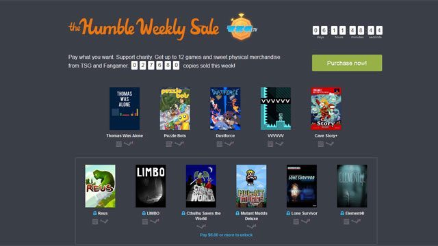 Promocja dobiegnie końca 1 maja o godzinie 20:00. - Nowe Humble Bundle Weekly Sale (m.in. Dustforce, Reus, Limbo i Lone Survivor) - wiadomość - 2014-04-25