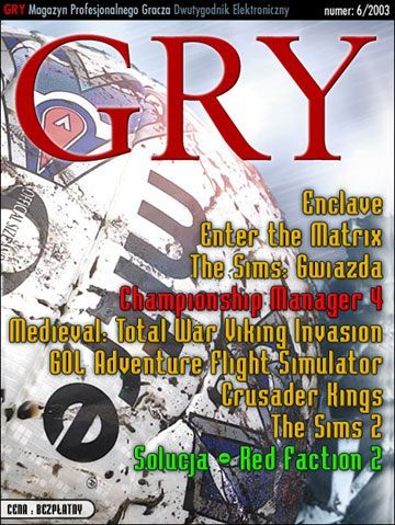 Numer 6/2003 Magazynu GRY już dostępny - ilustracja #1