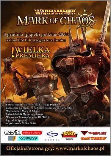 Piątkowa premiera Warhammer: Mark of Chaos w EMPiK Megastore Junior - ilustracja #1