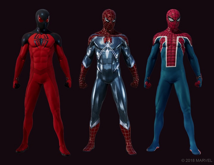 W The Heist Człowiek-Pająk otrzyma nowe kostiumy. - Wszystko o Spider-Man (oceny, edycje kolekcjonerskie, cena) - Akt. #8 - wiadomość - 2018-12-15