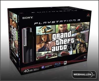 Europa otrzyma zestaw PlayStation 3 + Grand Theft Auto IV - ilustracja #1