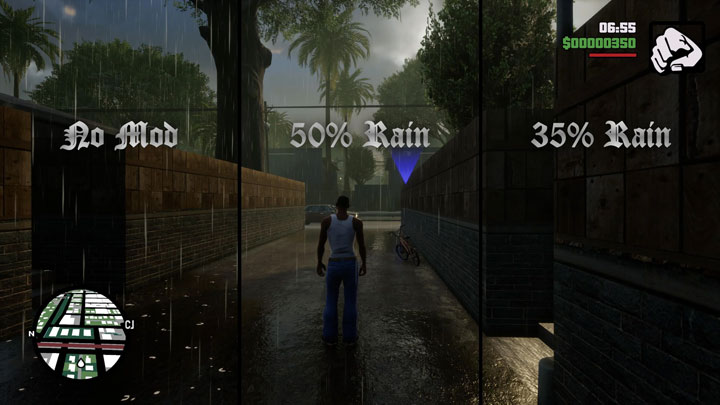 Mod poprawia deszcz w GTA Trilogy Definitive Edition, społeczność ratuje grę - ilustracja #1