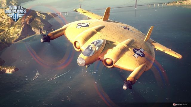 Chance-Vought XF5U Pancake – „naleśnik”. - World of Warplanes – nowa linia amerykańskich myśliwców: do gry dołącza Lockheed P-38 Lightning - wiadomość - 2014-04-25