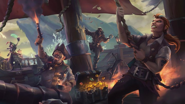 Jo ho ho i butelka rumu. - Sea of Thieves - milion graczy w 24 godziny i problemy techniczne - wiadomość - 2018-03-22