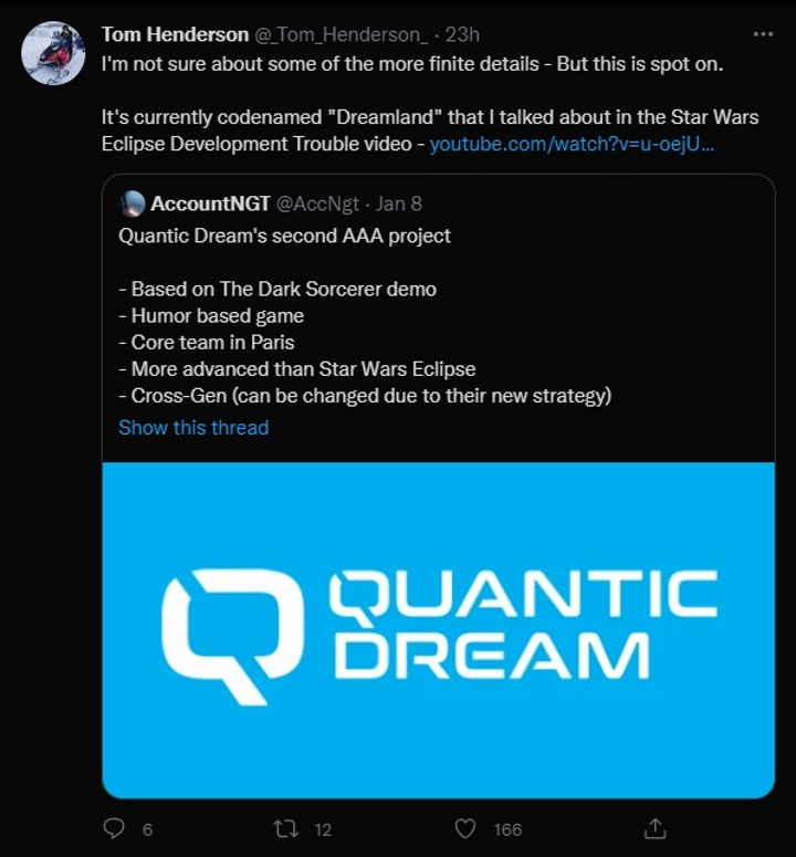 Kolejna gra AAA od Quantic Dream będzie humorystycznym fantasy - ilustracja #2