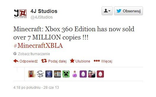 Minecraft: Xbox 360 Edition to jedna z najpopularniejszych gier na konsoli Xbox 360.
