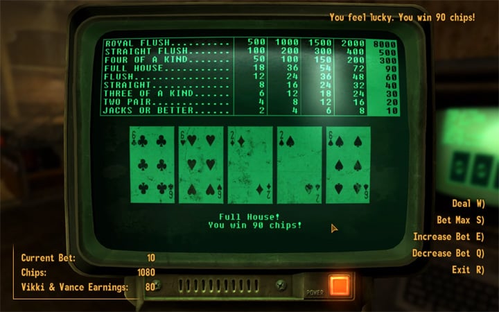 Automaty dostępne są zarówno w monochromatycznej, jak i kolorowej wersji. - Największa zbrodnia w Fallout: New Vegas naprawiona po 15 latach. Fani wreszcie dostali to, czego chcieli - wiadomość - 2025-12-02