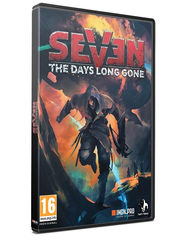 Projekt okładki SEVEN: The Days Long Gone.