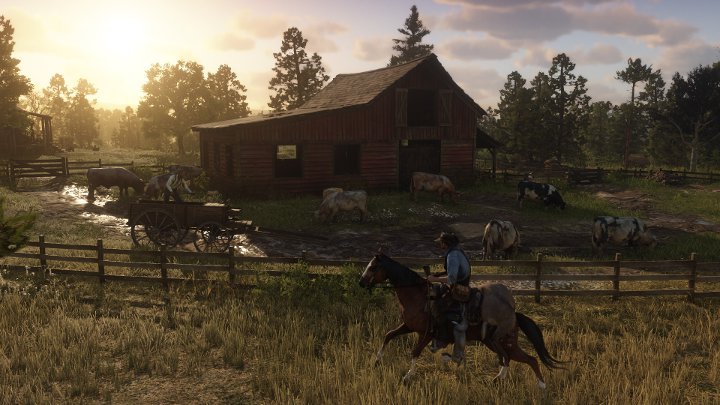 A może rzucić to wszystko i kupić ranczo? - Pliki RDR2 zapowiadają możliwość kupowania wozów i posiadłości w Red Dead Online? - wiadomość - 2018-11-02