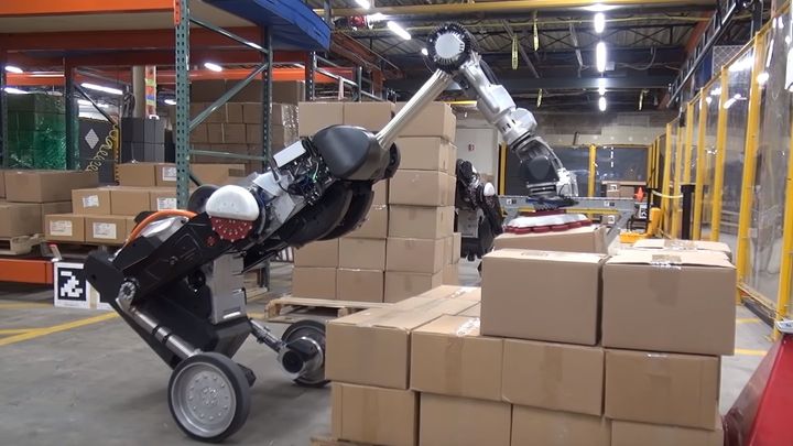 Nowa maszyna Boston Dynamics. - Roboty Boston Dynamics samodzielnie zarządzają magazynem - wiadomość - 2019-03-29