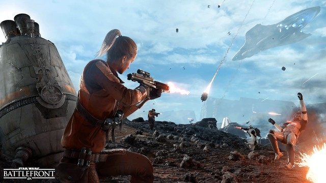 Tryb Drop Zone przypomina klasyczne King of the Hill. -  Star Wars: Battlefront - ujawniono szczegóły trybu Drop Zone - wiadomość - 2015-09-09