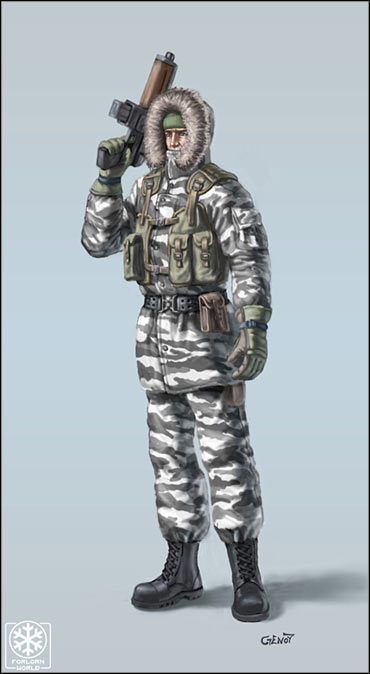 Start strony projektu Forlorn World grupy Ground Zero - ilustracja #4