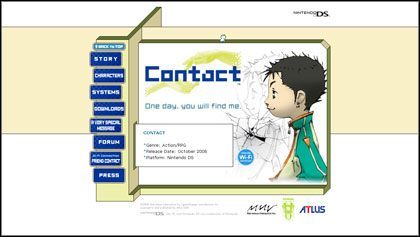 Ruszyła strona 'Contact' - wyczekiwanej gry na NDS - ilustracja #2