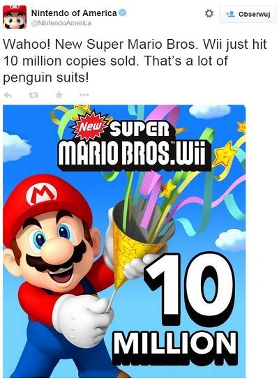 New Super Mario Bros. Wii w USA trafiło do 10 mln osób - ilustracja #3