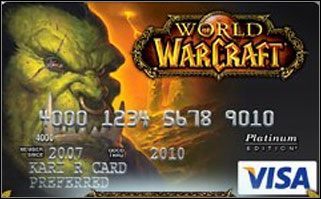 Blizzard oferuje karty kredytowe World of Warcraft - ilustracja #1