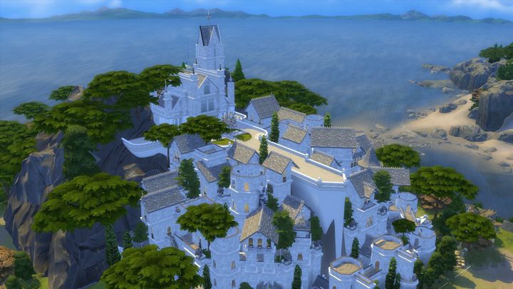 Harry Potter i Władca pierścieni w The Sims 4 - gracz odtworzył lokacje - ilustracja #3