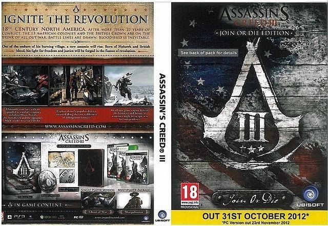 Opóźniono premierę pecetowej wersji gry Assassin's Creed III? - ilustracja #1