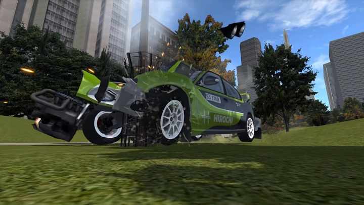 Mod pozwala pojeździć (czytaj: porozbijać się) pojazdami po lokacjach z GTA III. - Samochodowa rozwałka w Liberty City - mapa z GTA 3 trafiła do BeamNG.drive - wiadomość - 2019-07-24