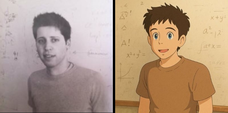 Stare i nowe zdjęcie profilowe Sama Altmana na platformie społecznościowej X. | Źródło: Sam Altman / X