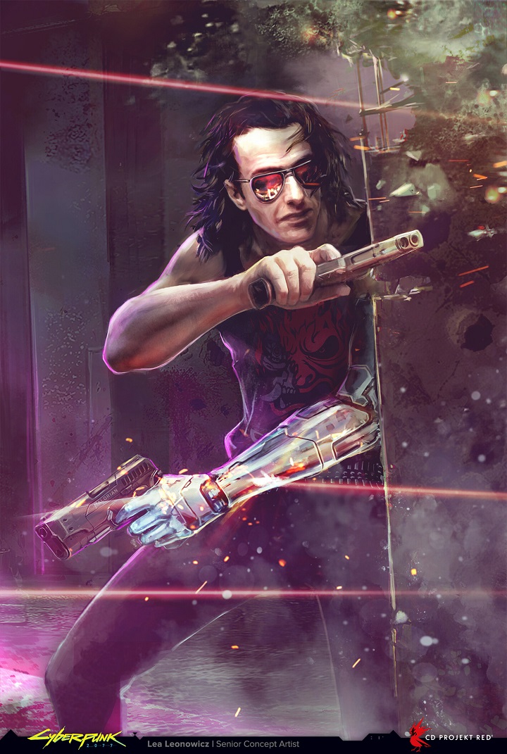 Tak wyglądał Johnny Silverhand zanim rolę przejął Keanu Reeves. Rockerboy nieco się zmienił - ilustracja #2