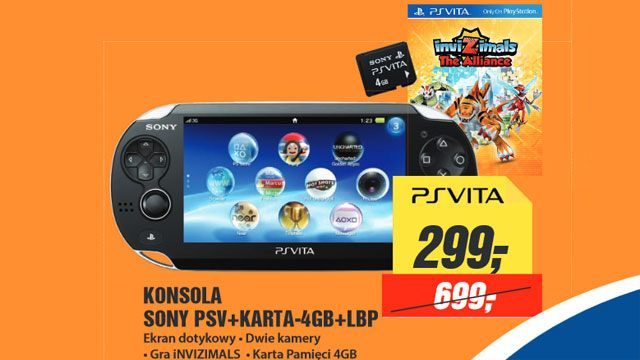 PlayStation Vita za 299 zł w promocji sklepów Avans - ilustracja #1