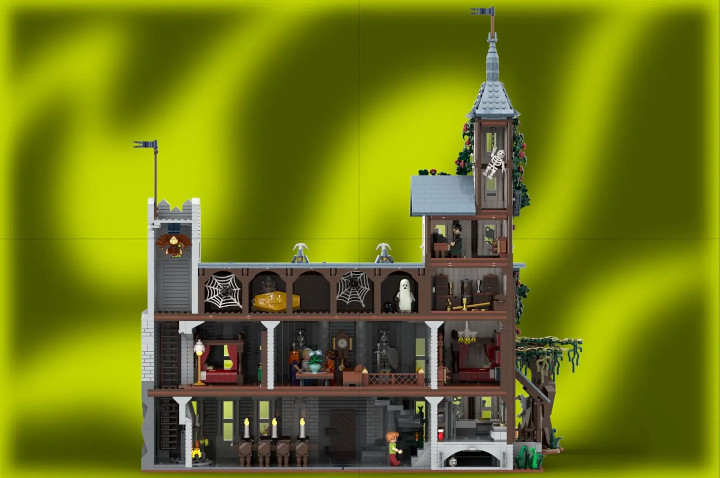 Źródło: LEGO Ideas - Jesteście fanami LEGO i Scooby Doo? Co powiecie na wielką nawiedzoną rezydencję z klocków - wiadomość - 2024-02-07