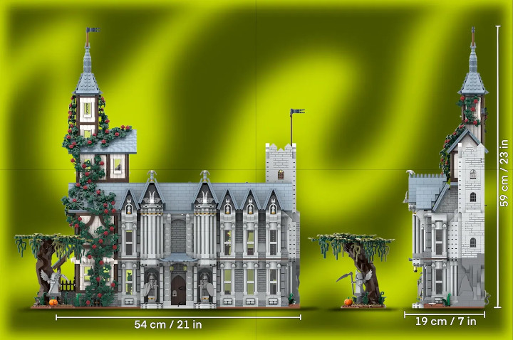 Źródło: LEGO Ideas - Jesteście fanami LEGO i Scooby Doo? Co powiecie na wielką nawiedzoną rezydencję z klocków - wiadomość - 2024-02-07