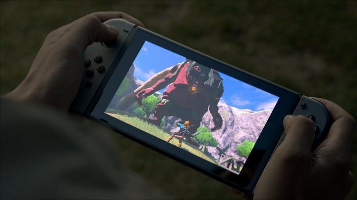 Główna jednostka Nintendo Switch w całej swej okazałości. - Nowe informacje nt. Nintendo Switch — konsola nie obsłuży nośników z 3DS-a i Wii U - wiadomość - 2016-10-22