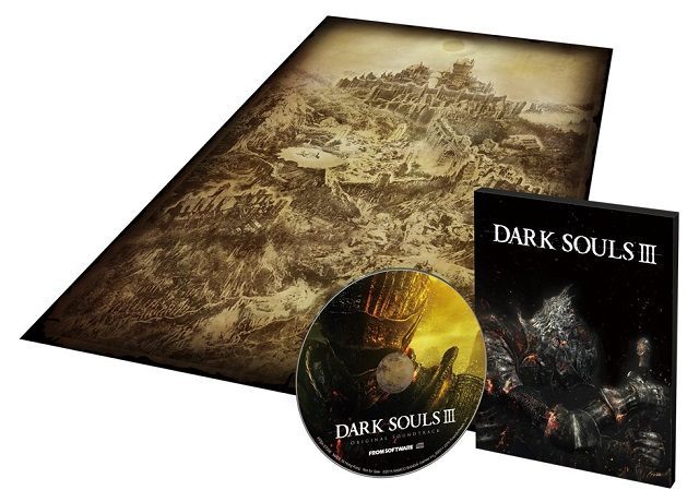Do pudełkowych wydań Dark Souls III dodawana będzie mapa świata. - Dark Souls III ukaże się w marcu 2016 roku, a w październiku odbędą się beta testy - wiadomość - 2015-09-12