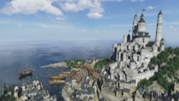 Screen #1 z The Skies of Azeroth VR experience (źródło: GameInformer) - Zobacz świat filmu Warcraft w aplikacji mobilnej Legendary VR - wiadomość - 2015-07-09