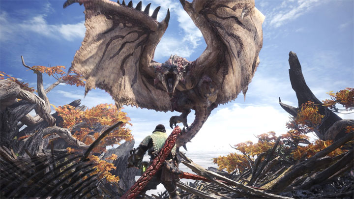 Monster Hunter: World. - Monster Hunter World ze sprzedażą na poziomie 11,9 mln egzemplarzy - wiadomość - 2019-02-08