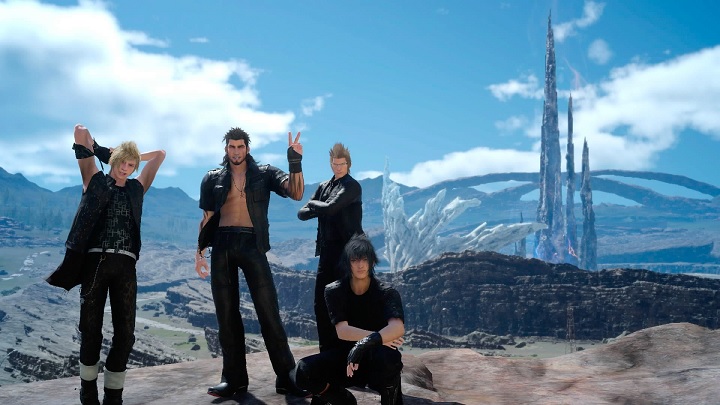 Radość w oczach bohaterów wynika z faktu, że zagrają w Final Fantasy XV Windows Edition w pełnych detalach. - Przetestuj komputer przed premierą Final Fantasy XV Windows Edition - wiadomość - 2018-02-02