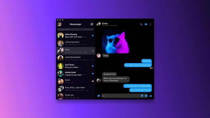 Facebook zapowiada nowy Messenger dla Windows i macOS, będą rozmowy wideo - ilustracja #1