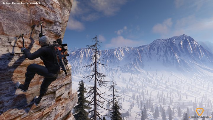 W przerwach od wzajemnego zabijania można udać się na wspinaczkę. - Wczesna wersja darmowego Ring of Elysium oficjalnie debiutuje w Europie - wiadomość - 2018-11-23