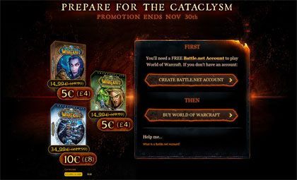 Promocja cenowa gry World of Warcraft i dodatków do niej - ilustracja #1