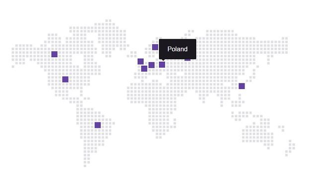 Polska wśród dziesięciu krajów, w których Twitch cieszył się największą popularnością w 2015 roku / Źródło: Twitch. - Twitch w 2015 roku - 1,7 mln streamerów miesięcznie, League of Legends najpopularniejszą grą - wiadomość - 2016-02-13