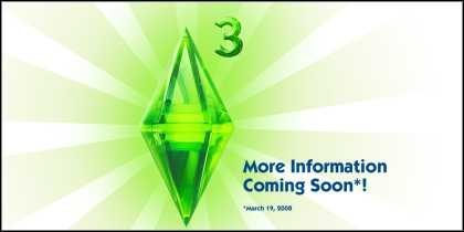 EA otwiera stronę internetową zapowiadającą The Sims 3 - ilustracja #1