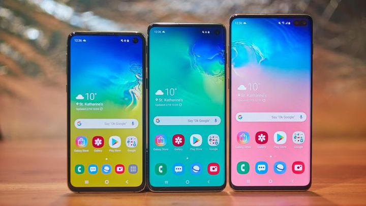 Trzy modele Samsunga Galaxy S10. - Samsung Galaxy S10 – cena, specyfikacja, recenzje - wiadomość - 2019-03-08