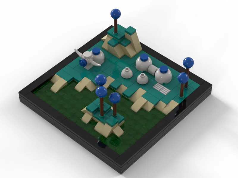 Ikoniczna lokacja z Dragon Balla z LEGO to perełka dla fanów - ilustracja #1