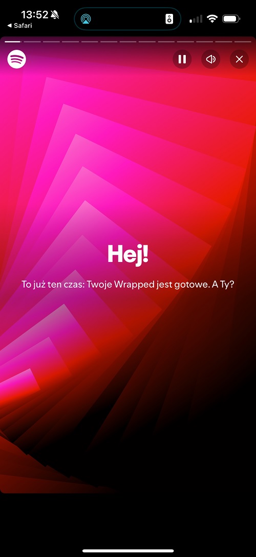 Spotofy Wrapped 2024. Źródło: własne.