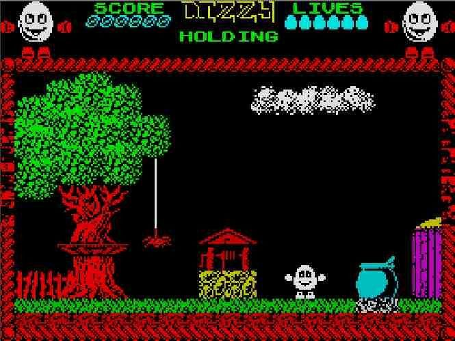 Pierwszy opublikowany screen z Dizzy: The Ultimate Cartoon Adventure z 1987 roku - Dizzy Returns – platformówka z lat 80-tych ma szansę powrócić dzięki Kickstarterowi - wiadomość - 2012-11-23