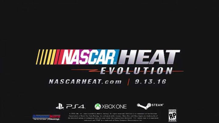 Twórcy na razie nie udostępnili żadnych screenów, ani zapisów rozgrywki. - Nadjeżdża NASCAR Heat Evolution - wiadomość - 2016-05-21