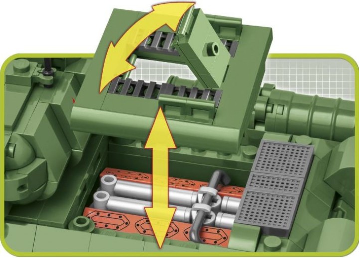 Źródło: COBI; materiały promocyjne - Podczas gdy świat zachwyca się LEGO, polska firma tworzy najlepsze zestawy wojskowe. COBI modelem słynnego czołgu T-34 udowadnia, że w tej dziedzinie stanowi niedościgniony wzór na rynku klocków - wiadomość - 2024-09-04
