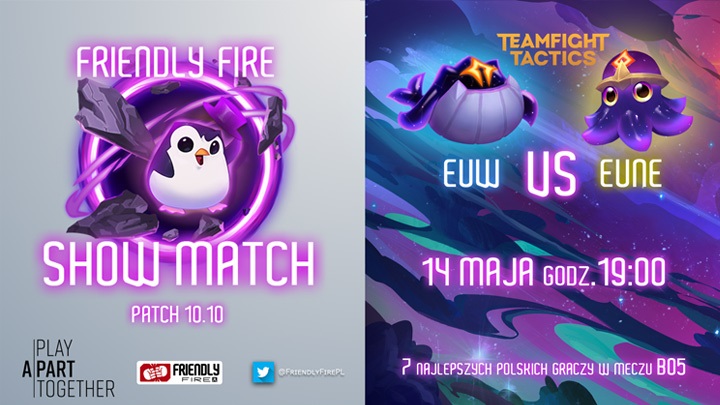 EUW vs EUNE. Starcie serwerów w TFT Friendly Fire Show Match - ilustracja #1