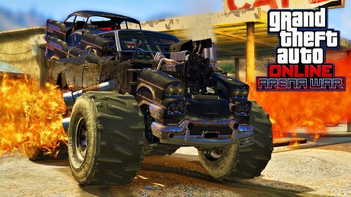Tryb Arena Wojny doczekał się własnego edytora tras. - GTA Online z możliwością edycji tras w trybie Arena Wars - wiadomość - 2019-03-01