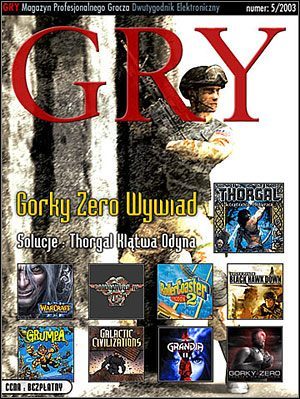 Numer 5/2003 Magazynu GRY już dostępny - ilustracja #1